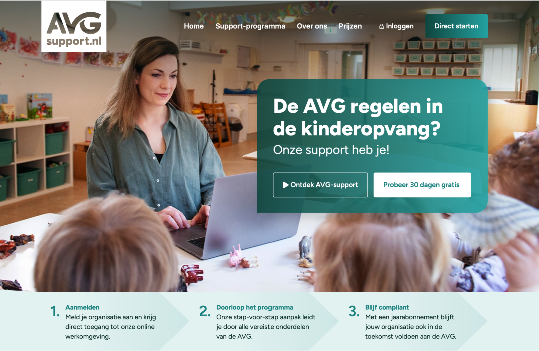 Nieuw werk voor AVG-support.nl.
