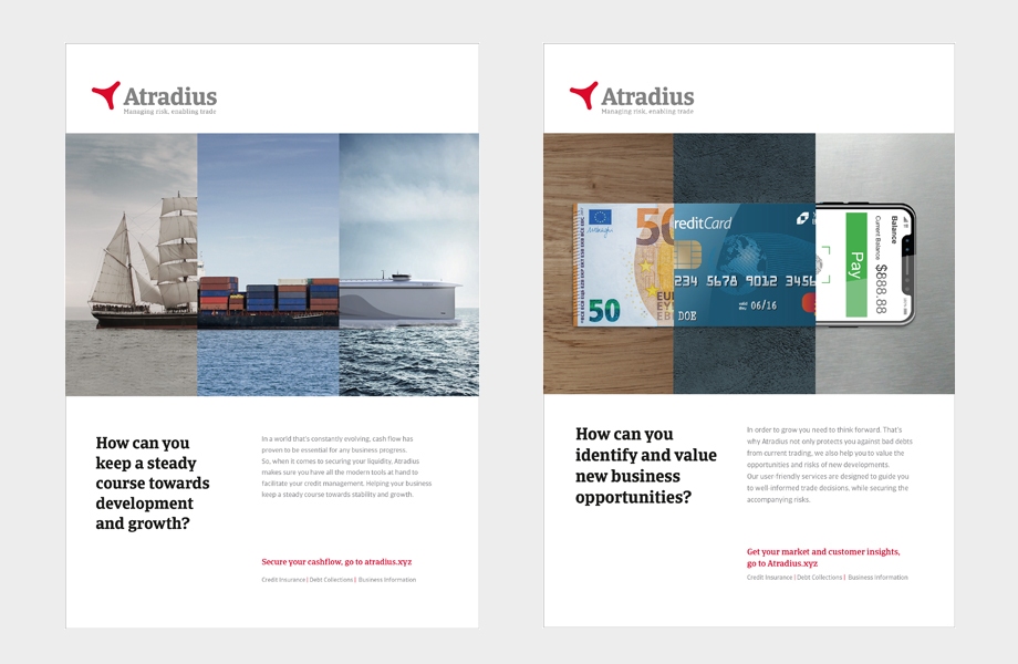 International campaign for Atradius.
