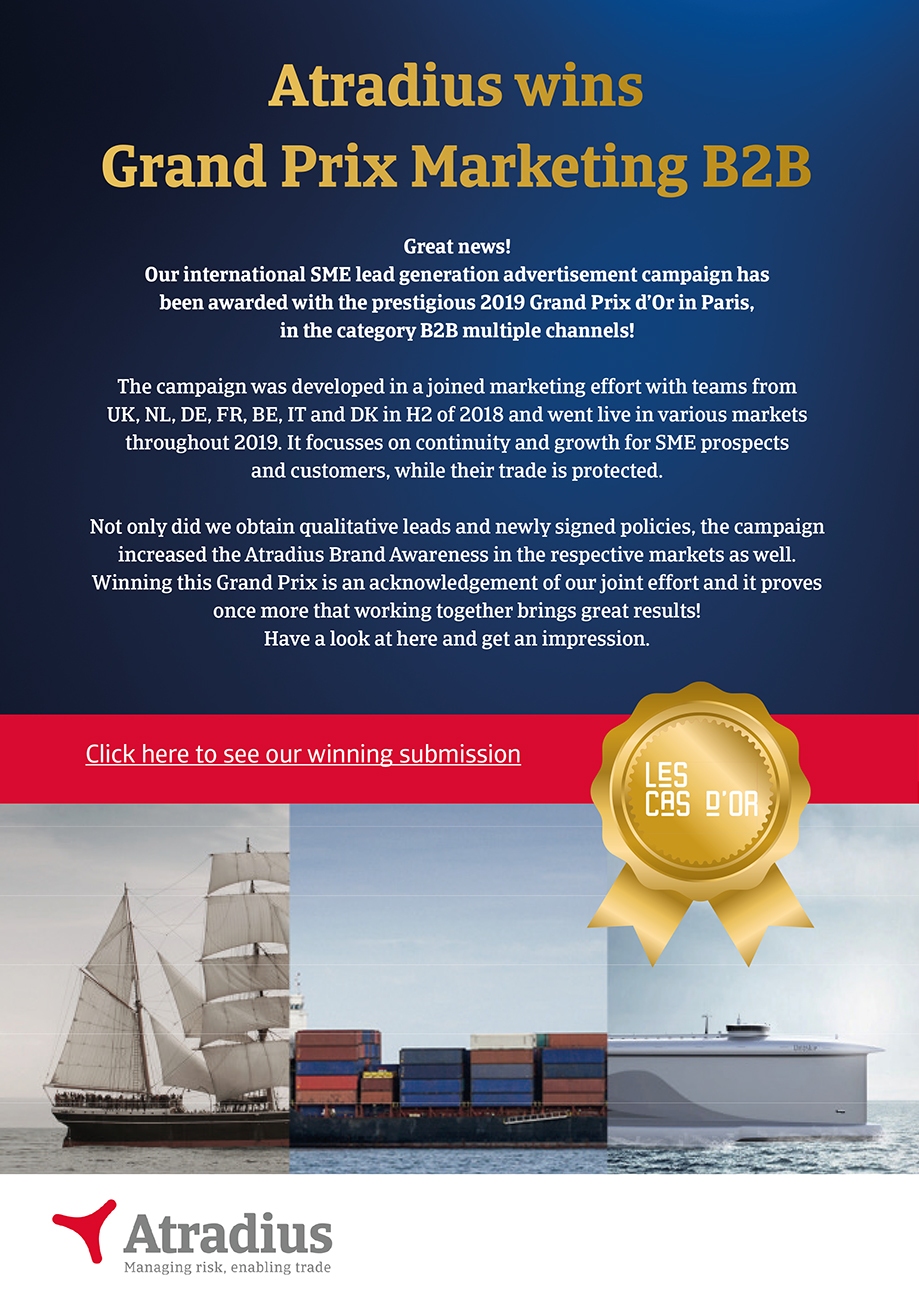 Our work wins a prize. Nice!